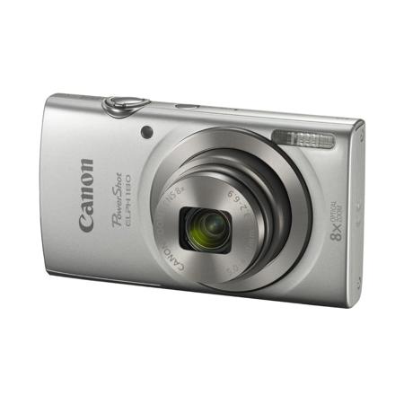 Canon PowerShot ELPH 180 Digital Camera, Silver