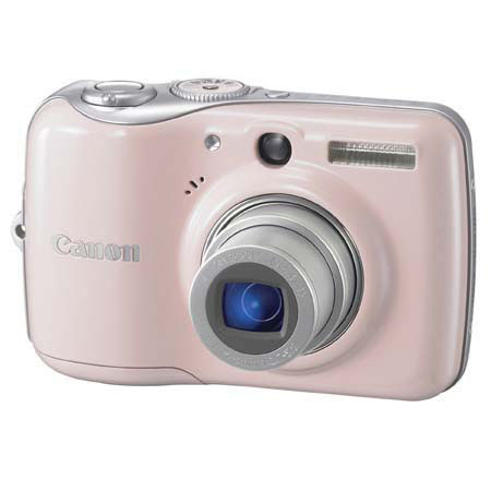 Canon PowerShot E1 Dig-Cam Kit,4GB SD Card,Cam Bag,Pink