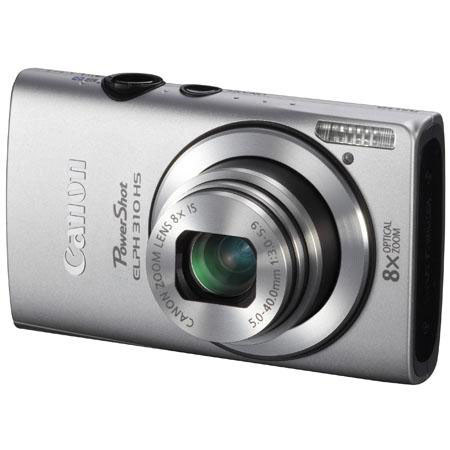 Canon PowerShot 310HS Digital ELPH Camera Kit, 4GB,Silver