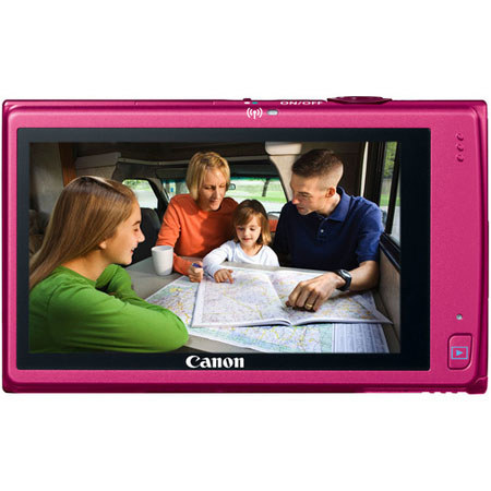 Canon PowerShot ELPH 320 HS Digital Camera, Red