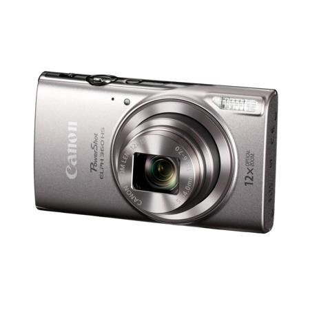 Canon PowerShot ELPH HS 360 Digital Point & Shoot Camera, Silver