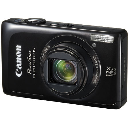 Canon PowerShot ELPH 510HS Digital ELPH Camera, Black