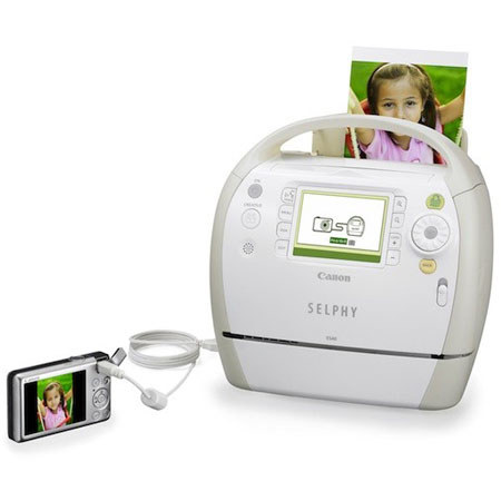 Canon 3647B001 Selphy ES40 Dye-Sublimation 4x6inPrinter