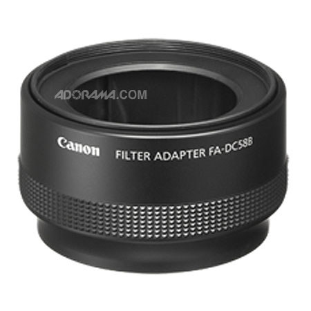Canon FA-DC58B 58mm Filter Adapter for PowerShot G10
