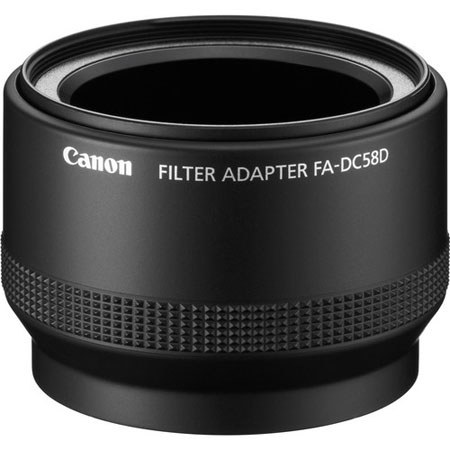 Canon FA-DC58D 58mm Filter Adapter for PowerShot G15 Camera
