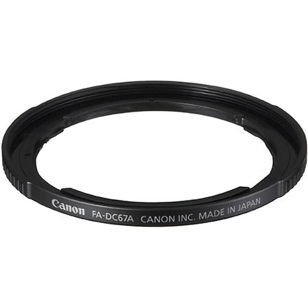 Canon FA-DC67A PowerShot SX30 IS, SX40 HS, SX50 HS to 67mm Filter Adapter