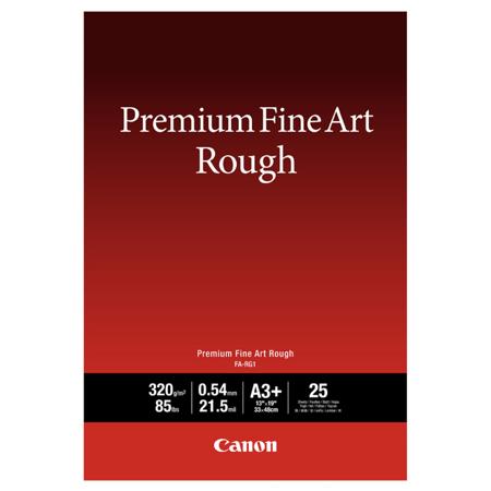 Canon Premium Fine Art Rough Photo Paper, 13x19", 25 Sheets