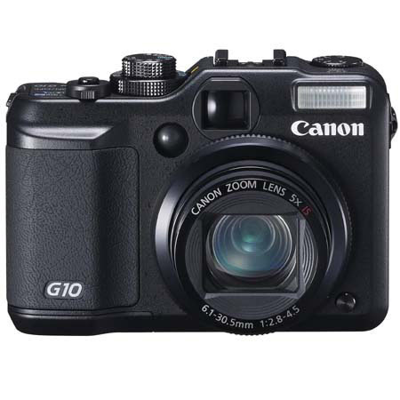 Canon Canon PowerShot G10 Compact Digital Camera with Built-in Flash, 14.7 Megapixel, 5x Optical/4x Digital Zoom; I.R. Converted