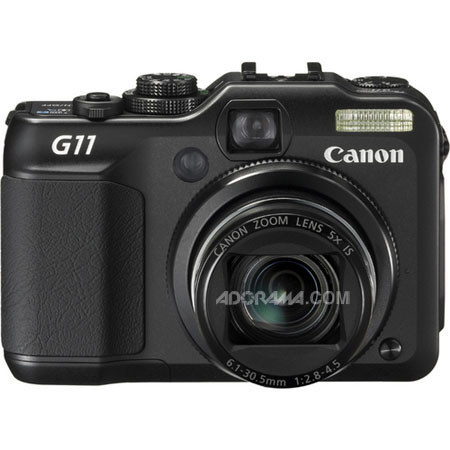 Canon PowerShot G11 Compact Digital Camera, 10 Megapixel