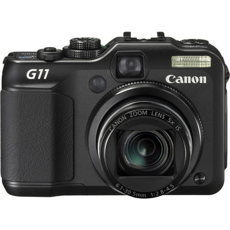 Canon PowerShot G11 Digital Camera Bundle, 4GB SD Card