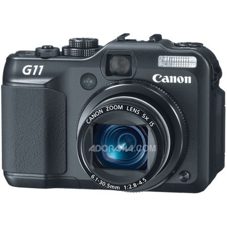 USED Canon PowerShot G11 Compact Digital Camera, 10 Megapixel
