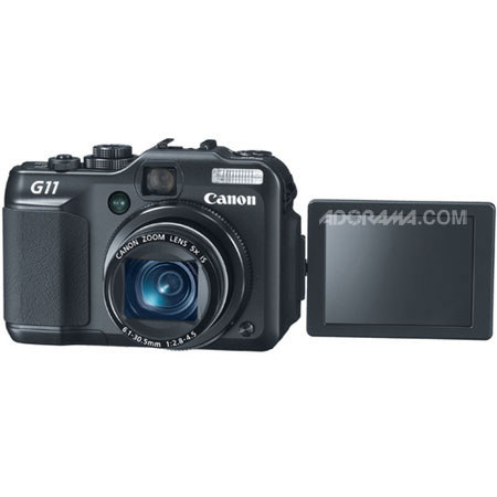 USED Canon PowerShot G11 Compact Digital Camera, 10 Megapixel