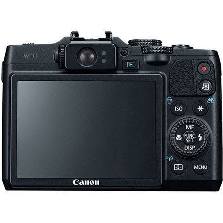 Canon PowerShot G16 Compact Digital Camera, 12.1MP, 5x Optical Zoom, 1080p HD Video, Direct Print, WiFi Connect