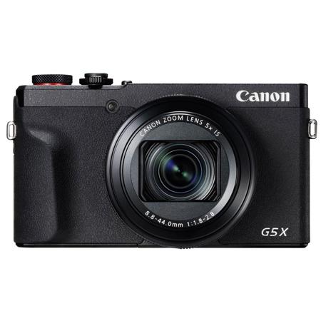 Canon PowerShot G5 X Mark II 20.1MP Digital Point and Shoot Camera, 5x Optical Zoom, Black