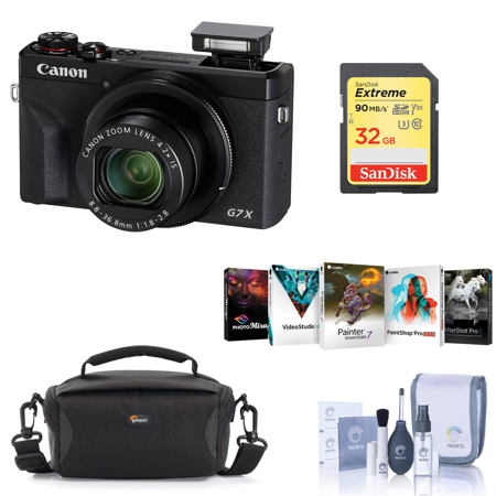 Canon PowerShot G7X Mark III Digital Camera with 4.2x Optical Zoom Lens  (Black)