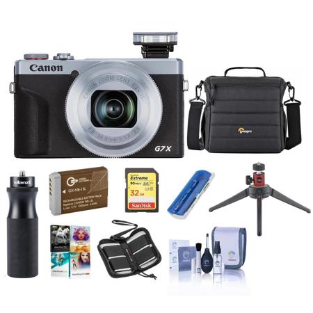 Canon PowerShot G7 X Mark III Point and Shoot Camera Silver With Premium ACC KIT