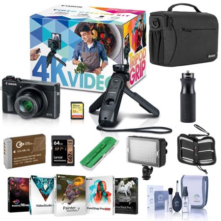 Canon PowerShot G7 X Mark III Video Creator Kit - With Premium Accessory Bundle