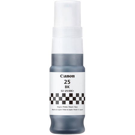 Canon GI-25 Ink Bottle for MAXIFY GX2020 & GX1020 MegaTank Printers Black