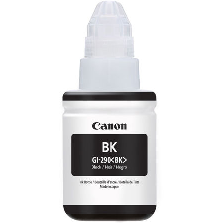 Canon GI-290 Black, Pigment Ink Bottle for Select PIXMA Printers, 135 ml