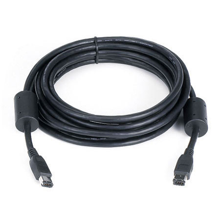 Canon IFC-450D6 Firewire (6 pin / 6 pin) 15' Interface Cable for Canon EOS-1D Series Digital Cameras.