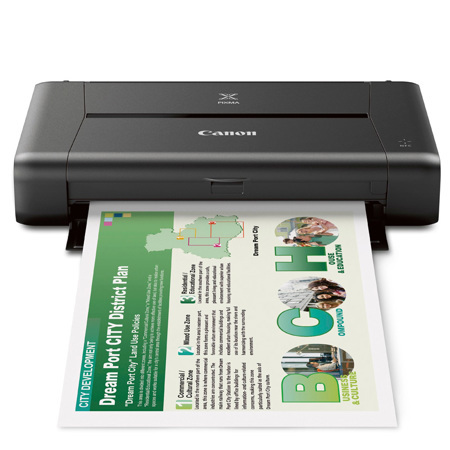 Canon PIXMA iP110 Wireless Mobile Inkjet Color Photo Printer