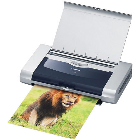 Canon Pixma iP90 Photo Inkjet Color Printer, 4800 x 1200 dpi, 8.5 x 14" Prints, USB & Direct Print Port Interfaces.