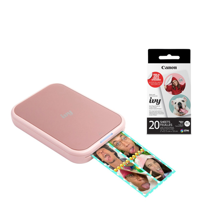 Canon IVY 2 Mini Photo Printer Blush Pink 5452C017 - Best Buy