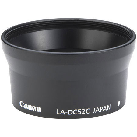 Canon LA-DC52C, 52mm Conversion Lens Adapter for the PowerShot A-60, A-70, A-75 & A85 Digital Cameras.