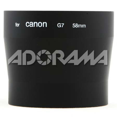 Adorama ICALAG7 58mm Conversion Lens Adaptr for Canon