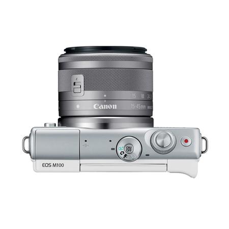 Canon EOS M100 Mirrorless Camera, EF-M 15-45mm f/3.5-6.3 IS STM