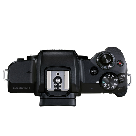 Canon EOS M50 Mark II Mirrorless Camera Body, Black