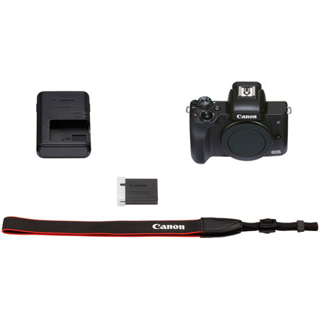 Canon EOS M50 Mark II Mirrorless Camera Body, Black