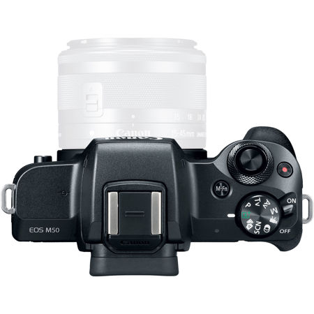 Used Canon EOS M50 Mirrorless Digital Camera Body - Black E
