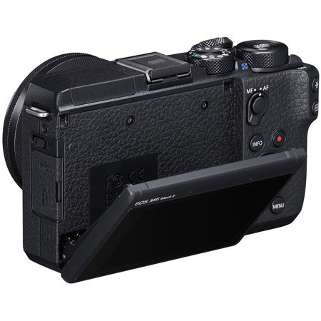 Canon EOS M6 Mark II Mirrorless Digital Camera Body, Black