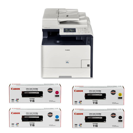 Canon imageCLASS MF726CDW Color Laser Printer W/Toner Black/Cyan/Magenta/Yellow