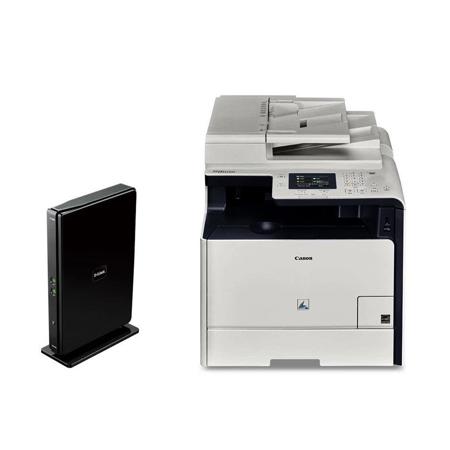 Canon imageCLASS MF726CDW AIO Color Laser Printer W/D-Link Wireles AC1750 Router