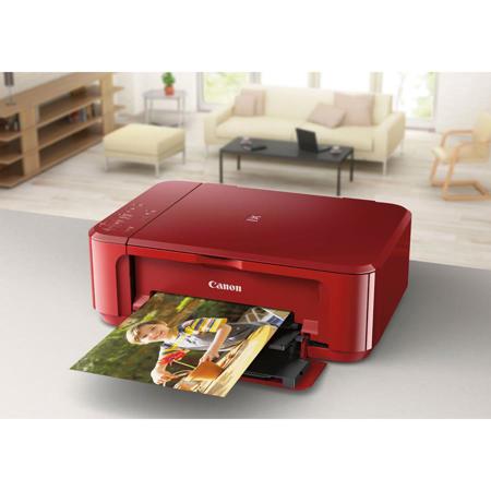 Canon PIXMA MG3620 All-In-One Wireless Inkjet Photo Printer, Red