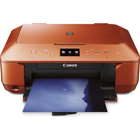 Canon PIXMA MG6620 Wireless All-in-One Inkjet Printer, Orange, Print, Copy, Scan