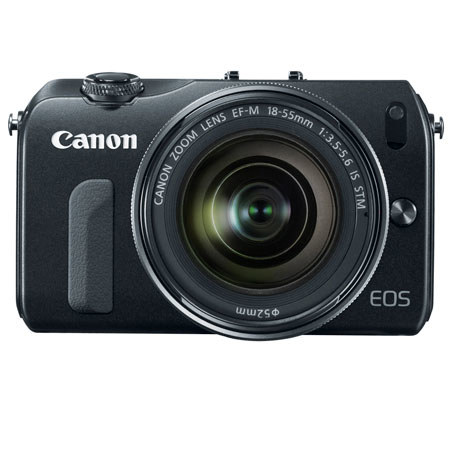 CANON EOS M Digital Camera Kit with EF-M 18-55mm f/3.5-5.6 IS STM Lens