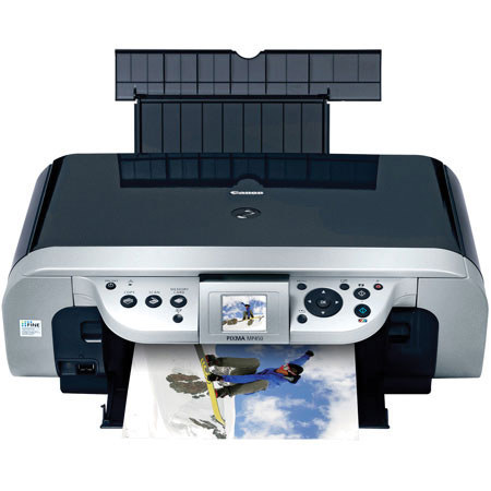 Canon PIXMA MP450 All-in-One Multi-functional Photo Inkjet Printer with 1.9" LCD Viewer, 4 Color, 8.5x14", USB Interface, for Mac & Windows.