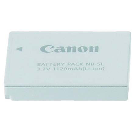 Canon NB-5L 3.7V 1120mAh Rechargeable Lithium-Ion Battery for PowerShot Cameras