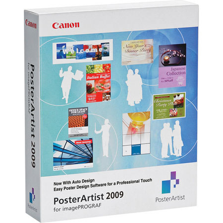Canon PosterArtist 2009 Poster Creation Software, WIN