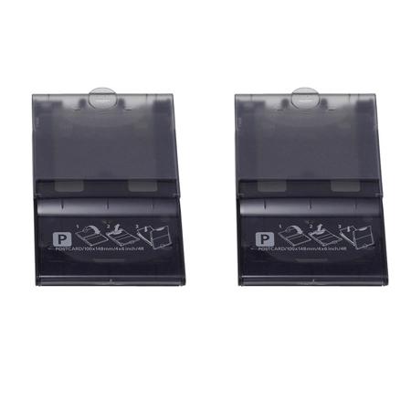 Canon 4x6" PCP-CP400 Paper Cassette for SELPHY CP900/CP910 Dye Sub, 2-Pack