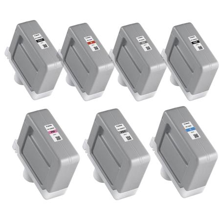 Canon PFI-1300 330ml Pigment 7x Ink Tank Bundle for the imagePROGRAF PRO Series