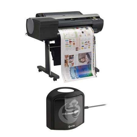 Canon imagePROGRAF iPF6400 24" Large Format Printer With X-Rite ColorMunki CaliB