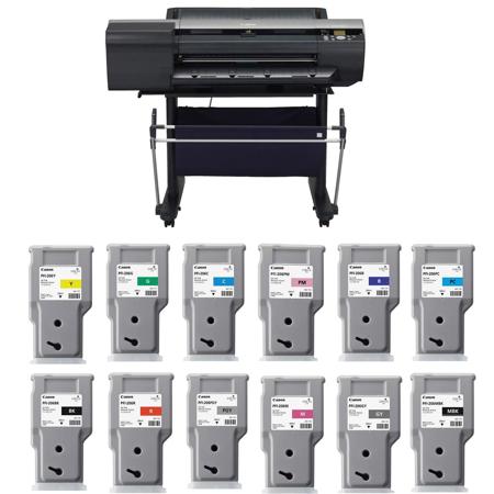 Canon imagePROGRAF iPF6400 24" Large Format Printer - With 12x 300ml Ink Tanks