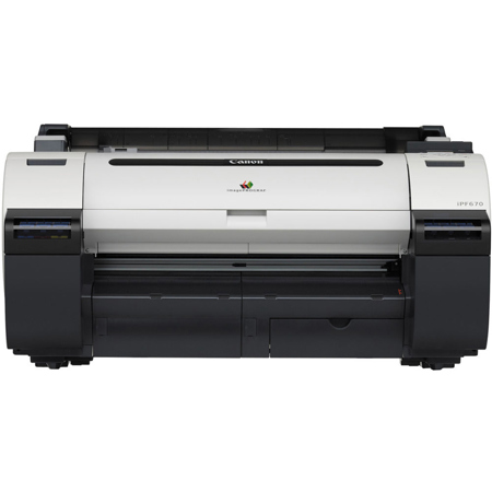 Canon imagePROGRAF iPF670 24" Large-Format Inkjet Printer without Stand