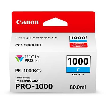 Canon PFI-1000 C Cyan LUCIA PRO ink for imagePROGRAF PRO-1000
