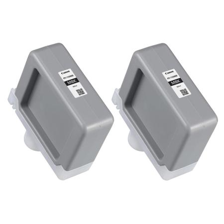 Canon 2 Pack PFI-110 160ml Matte Black Pigment Ink Tank