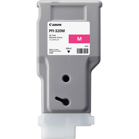 Canon PFI-320 300ml Pigment Ink Tank for imagePROGRAF PRO & TM Printers, Magenta